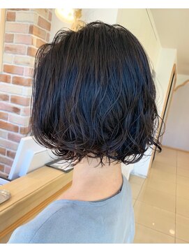 アッシュ 宮前平店(Ash) 大人ウェーブボブ