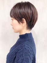 アルバム 渋谷パルコ(ALBUM)&nbsp;まるみスマートショート_毛先パーマことりベージュ_ba268721