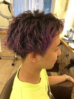 キャンバス バイ ネオリーブ 横浜西口(Canvas by neo.) 横浜★パープルスパイラルパーマ♪ブリーチでもいける