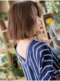 ■透け感シースルーカラールーズヘア12-33★上尾30代40代50代