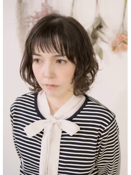 サロン 紫花  【大人可愛い】ゆるふわパーマ