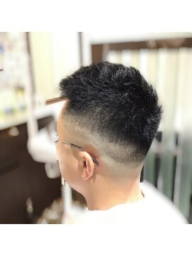 エヌドットバーバー ギンザ(N.BARBER GINZA) スキンフェード　スタイル