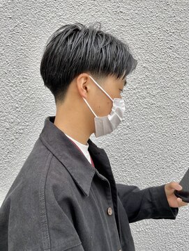 ネオリーブカフ 鶴ヶ峰店(Neolive caff) センターパート ナチュラル マッシュ