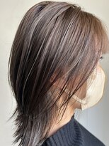 アクロス ヘアー デザイン 蒲田東口(across hairdesign) ミディアムウルフ