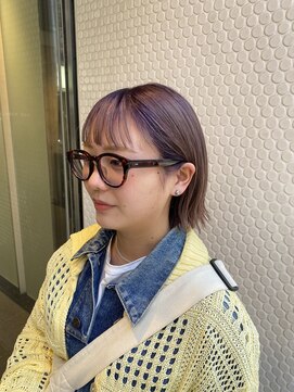 エル(EL by green) 《tomi》シャドールーツ×パープルピンク