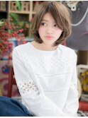 大人かわいいくせ毛風ウェーブパーマボブディc5浦和20代30代40代
