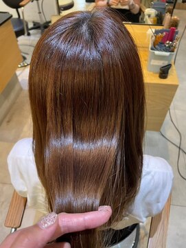 ジーナ 本八幡(Zina) 大人かわいい20代30代40代小顔ショコラベージュ　Zina本八幡