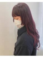 ツイギー 千舟店(TWiGGY)&nbsp;顔まわりウルフ×レッドブラウン×髪質改善