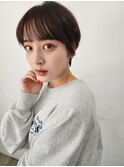 大人女子にオススメの春マッシュショート