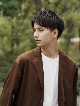 メンズヘアトーキョー 渋谷(MEN'S HAIR TOKYO) ショートマッシュ/ナチュラルパーマ/ツーブロック
