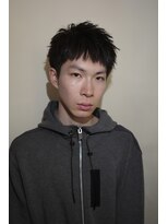 ブークル(boucle)&nbsp;スパイキーショート　メンズ　パーマ　ゆるめ　ベリーショート