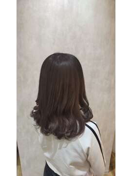 フィゼル あべのルシアス店(Aujua fizelle) ダブルカラーグレージュ