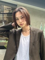 ノラジャーニー(NORA Journey)&nbsp;メンズボブウルフメンズミディアムレイヤーカット