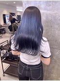 ハイライトカラーミルクティーベージュケアブリーチダブルカラー
