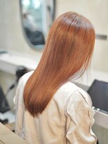 ソイルバイロミー(soil by ROMMY)&nbsp;明るめピンク/髪質改善トリートメント/秋カラー