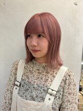 ポート 蕨(PORT) 色落ち綺麗ピンクベージュ【高岩美季】