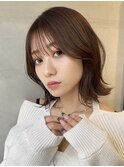 20代30代大人ボブショートカット透明感カラー髪質改善福岡博多