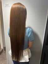 ロウ 町田(ROW)&nbsp;大人かわいいエギョモリ ミルクティーブラウン ひし形シルエット
