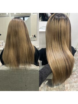 ハイエクステンション 京都駅前店(Hi-Extension) 艶ベージュ ★ mao_190