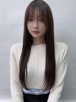 ウェグ 難波(WEG)の写真/まっすぐすぎないナチュラルに艶のある美髪へ導きます、些細な癖やお悩みを解決します！綺麗に更に可愛く★