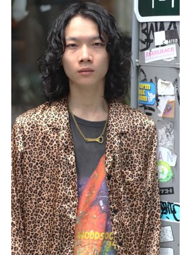 ブークル(boucle) メンズロングパーマ　ロングスパイラルパーマ