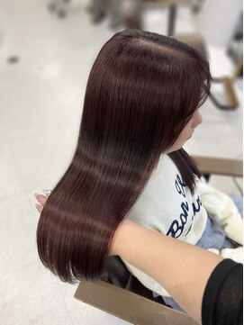 ハピネス 梅田茶屋町店(HAPPINESS) 韓国風/レイヤーカット/顔周り/顔まわり/髪質改善/ベージュ