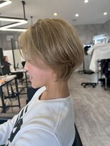 スキル 水戸(SKILL)&nbsp;ミルクティーベージュ/ショートスタイル