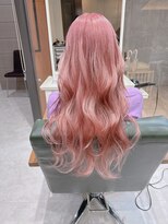 デイズ(days)&nbsp;ホワイトピンク　ベビーピンク　ミルクティーピンクロング