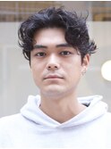 原宿/メンズ/ニュアンスパーマ/ブリーチ/メンズパーマ/学割U24/