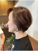 歳を重ねてこその華やかさを引き出す大人ショート
