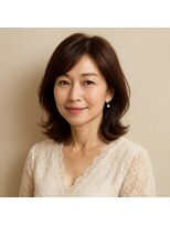 スープレックス ヘアーデザイン(SOUPREX HAIR DESIGN)&nbsp;SOUPREX大人　艶セミロング　20代 30代 40代 50代 60代髪質改善