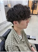 メンズ シャドウパーマ