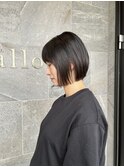 ナチュラルテイストのミニボブ
