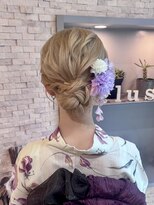 ヴィサージュプラス(VISAGE plus)&nbsp;浴衣に映える♪上品まとめ髪アレンジ