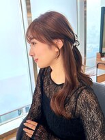 アリスバイアフロート 自由が丘(ALICe by AFLOAT)&nbsp;小顔カット／シースルーバング／顔周り【自由が丘】