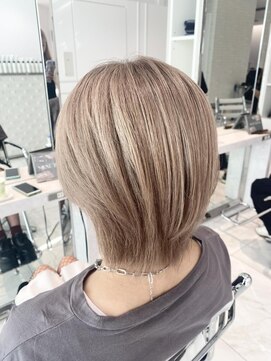 ヘアーアンドメイク ニューヨークニューヨーク 姫路店(Hair&Make NYNY) ミルクティーグレージュカラー