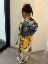 アーサス ヘアー サローネ 北千住店(Ursus hair salone by HEADLIGHT) 七五三 7歳