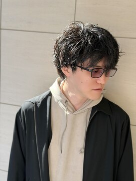 ルーズパーマ/大人/男子/艶/色気/メンズ/パーマ