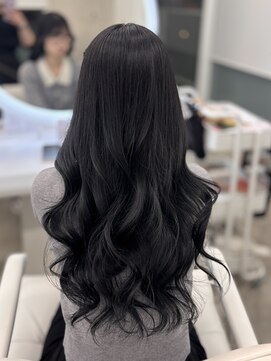 アイシー 表参道(ICY) 地毛風カラー◇透明感アッシュ/ブルーブラック/ダークグレー