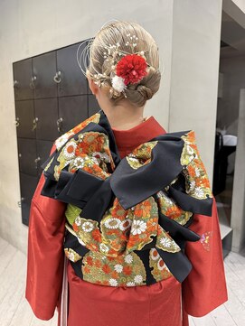 ヘアー アイス ルーチェ(HAIR ICI LUCE) 成人式ヘアセット/振袖ヘアセット/ヘアセット/堀場