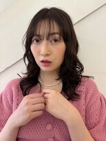 オリジン サロン(THE ORIGIN'S SALON)&nbsp;ミディアムレイヤー×リバース巻き