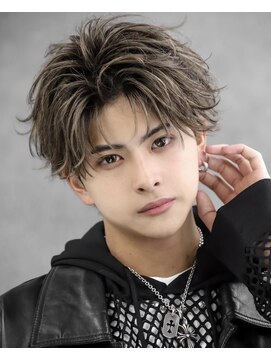 アストラ(ASTRA) MEN’S HAIR/波巻きツイストスパイラル/リバースセンターパート