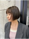 NUUK ミニボブと顔まわりカット