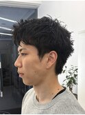 ピンパーマ/スパイキーショート/藤沢美容院