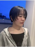 【黒髪レイヤーショート】