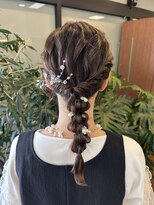 ネバーランド 平成店(NEVER LAND)&nbsp;あみおろしヘアアレンジ