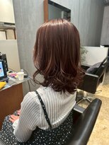 アル 日野(AL)&nbsp;ミルクティーブロンド/ダークブルー/デジタルパーマ/日野