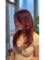 ウノプリール 西梅田ハービスプラザ店(uno pulir)&nbsp;layered cut / KEN