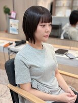 アンリー 四条烏丸店(Anree)&nbsp;人気スタイル◎顎下2センチの切りっぱなしボブ