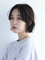 フリッカ 西荻窪店(FLYCKA) レイヤーボブ×透明感カラー